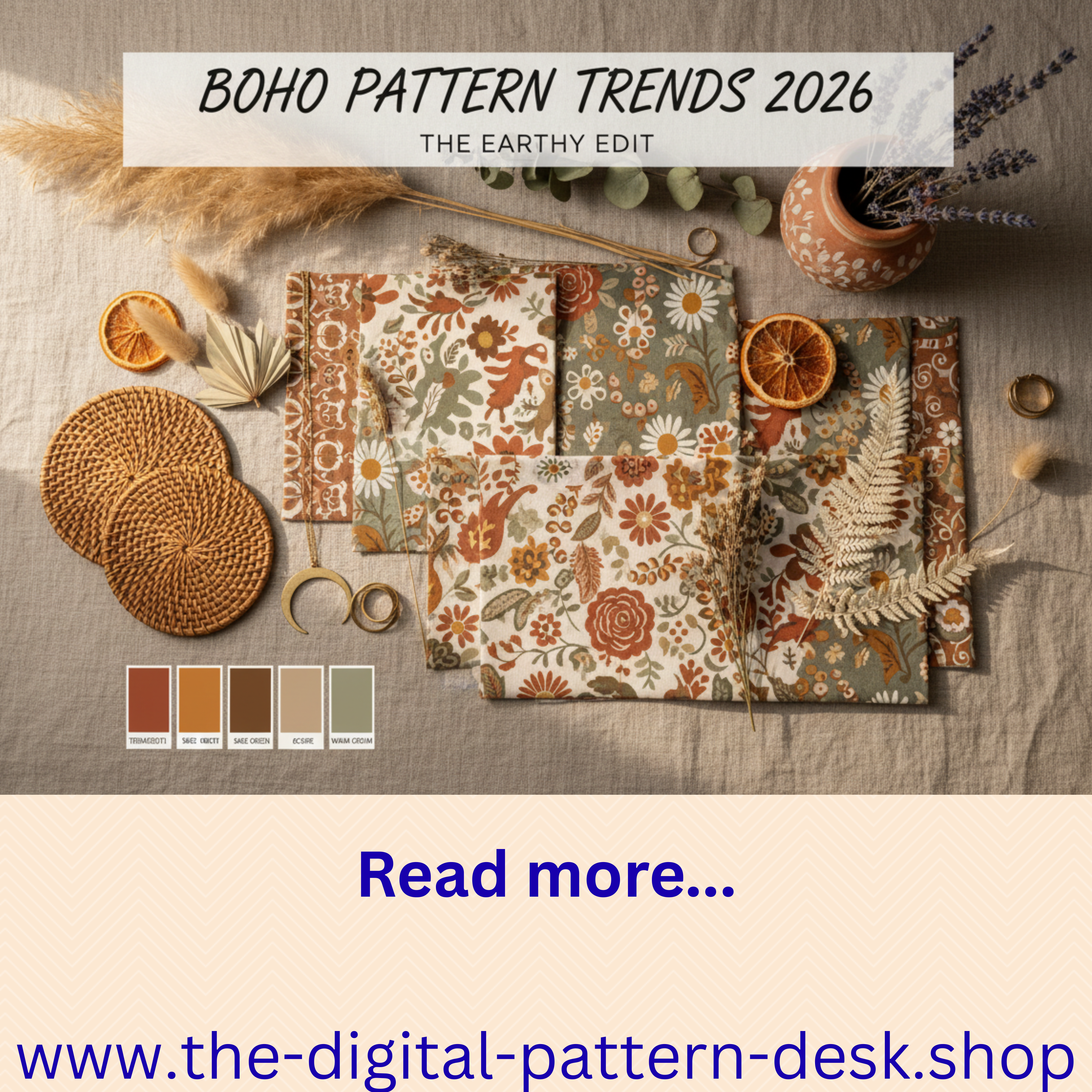 Boho Design Trends 2026: The Patterns Every Maker Needs