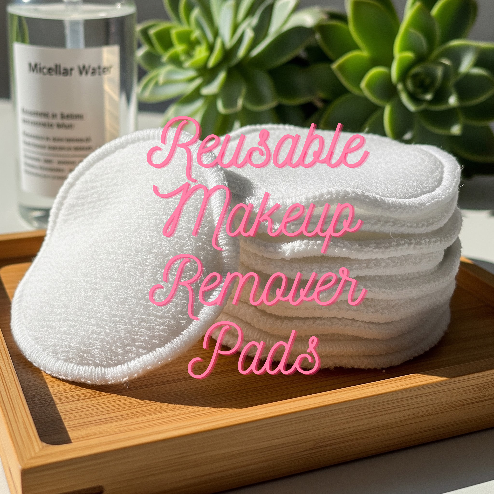 Reusable Makeup Remover Pads Sewing Pattern & Tutorial