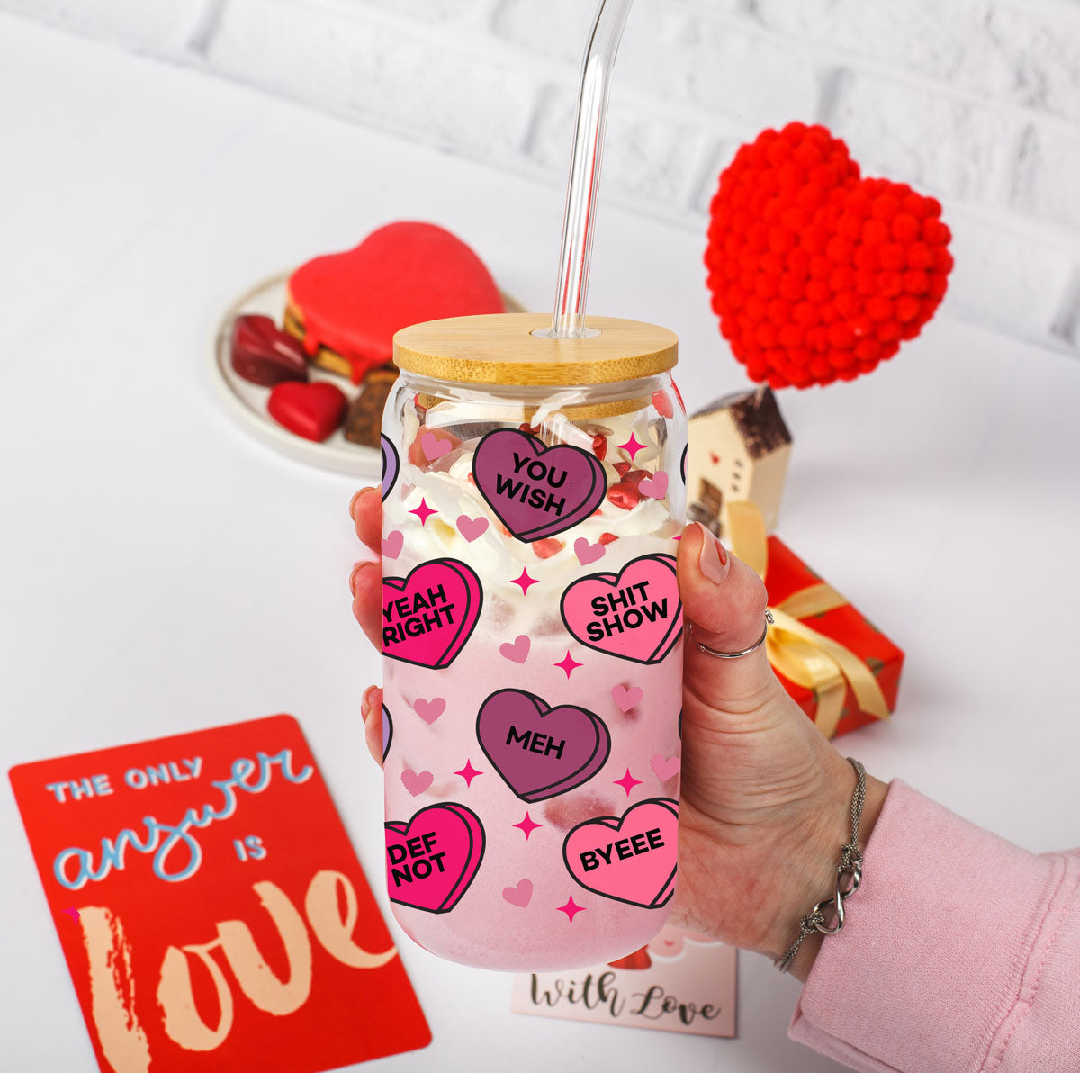Candy Hearts 20oz